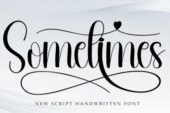 Sometimes Font